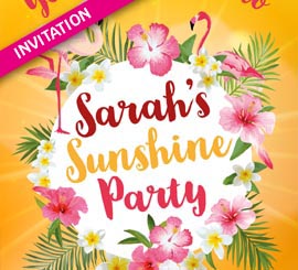 birthday invitation