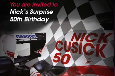 birthday invitation